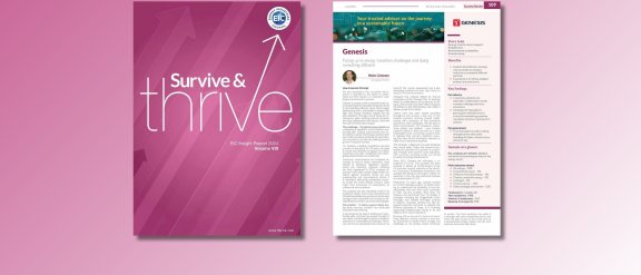 Genesis featured in 2024 EIC Survive & Thrive Report